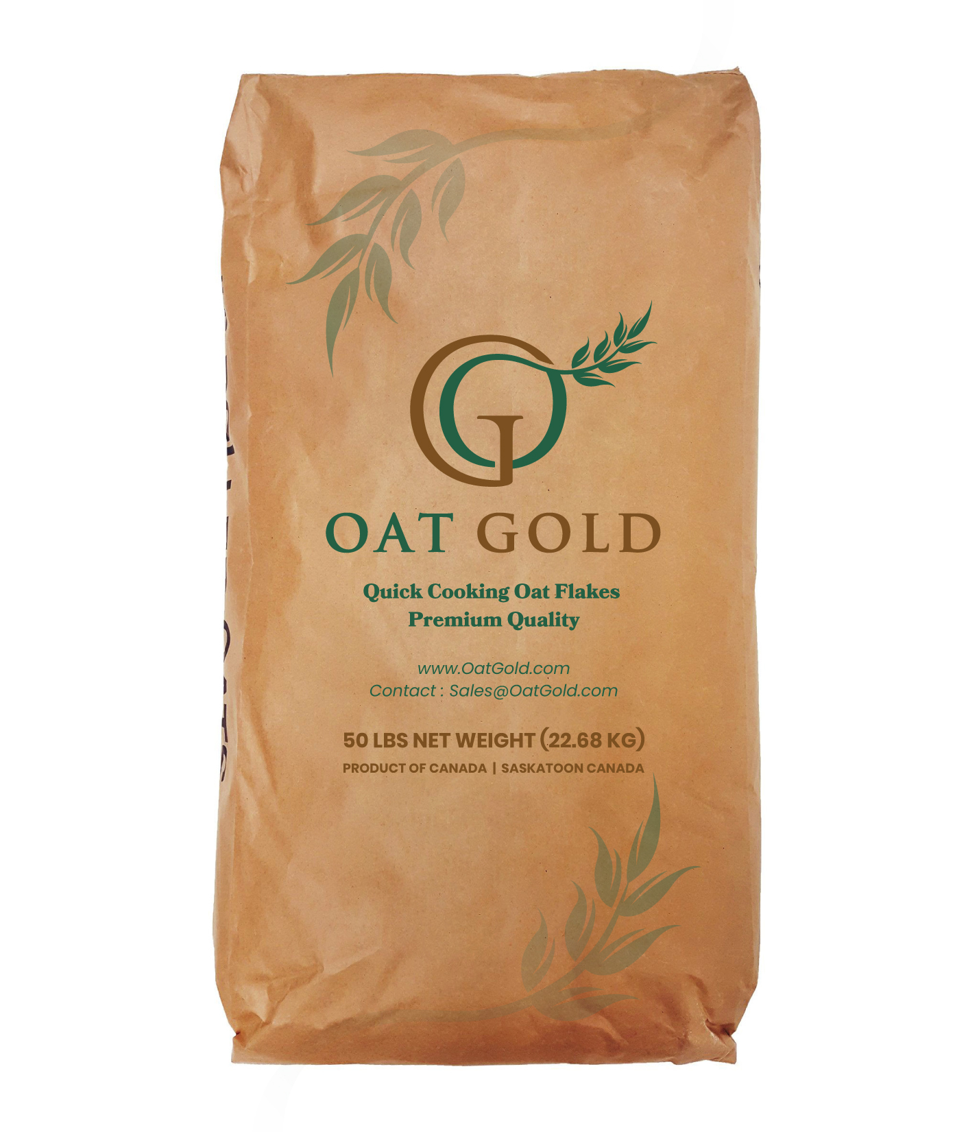Oat Gold™ Quick Cooking Oat Flakes retail bag